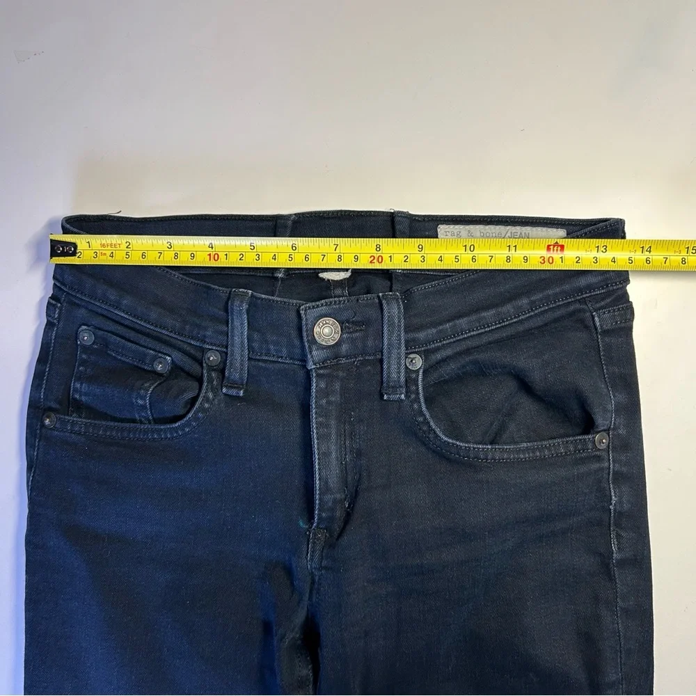 Rag & Bone Coal with Holes Women’s Skinny Jeans. Size 26 - Picture 13 of 16